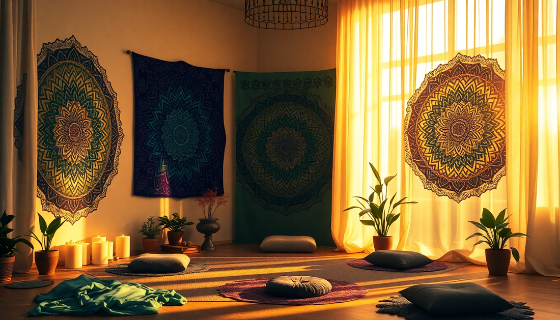 Elevate Your Space: Infusing Spiritual Serenity with Mandala Designs